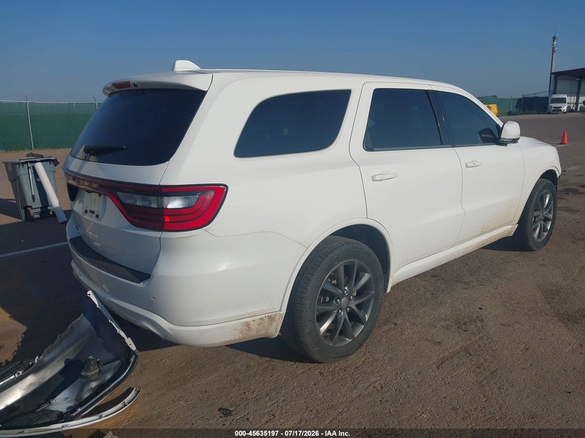 Vin: 1c4rdjdg8jc242270, lot: 46133698, dodge durango gt 20184