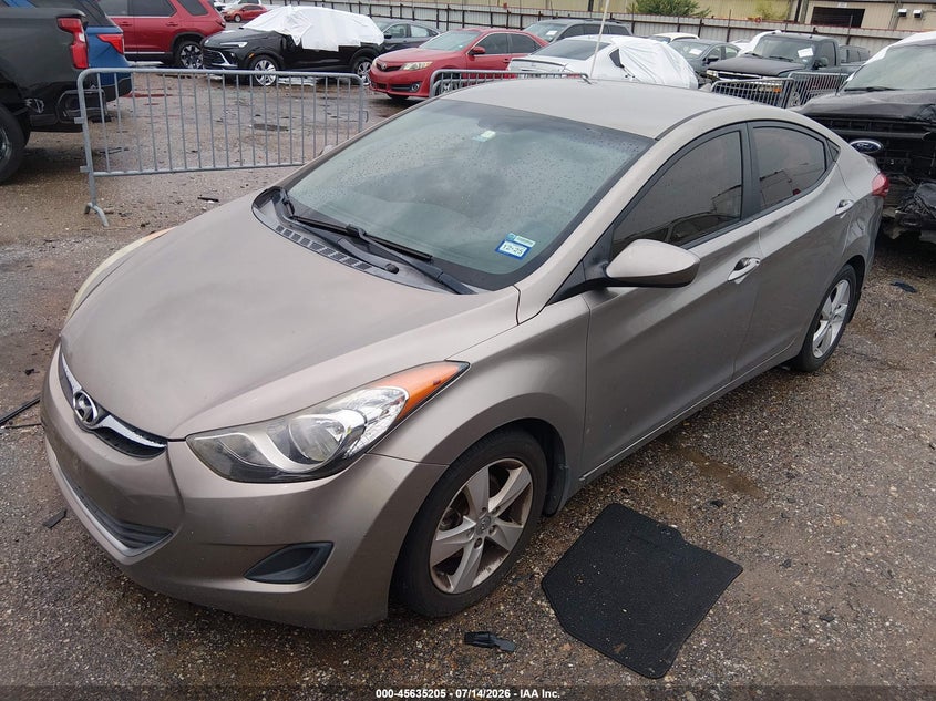 2013 Hyundai Elantra Gls 5NPDH4AE9DH397938 photo 1