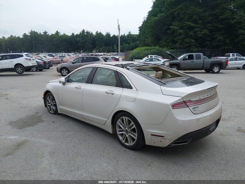 2015 Lincoln Mkz VIN: 3LN6L2JK9FR605894 Lot: 45635207