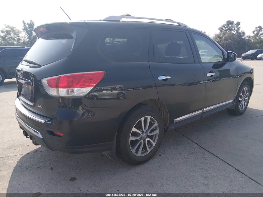 2014 NISSAN PATHFINDER auction photo 4