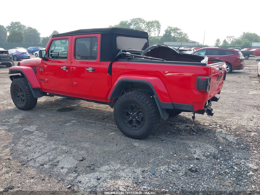 2022 JEEP GLADIATOR auction photo 3