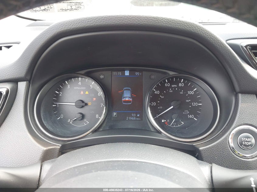 2022 NISSAN ROGUE SPORT auction photo 7