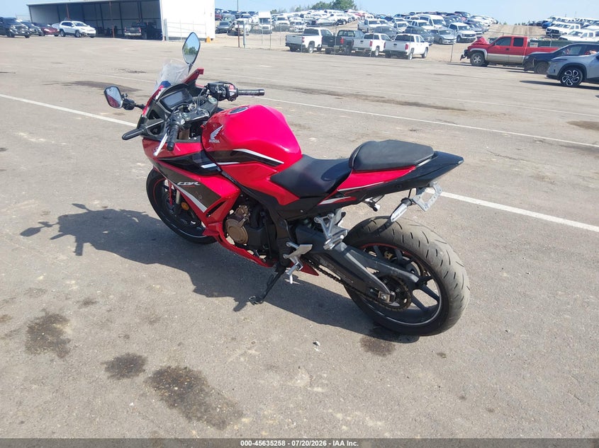2022 HONDA CBR500 auction photo 3