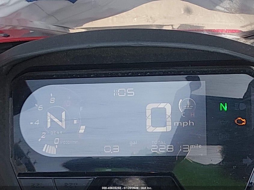 2022 HONDA CBR500 auction photo 7