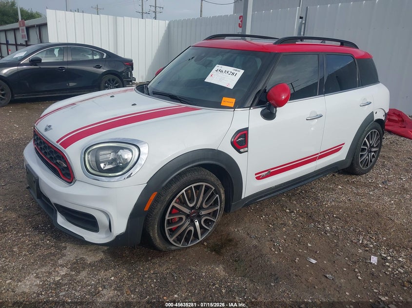 2019 MINI Countryman, Rear, IAAI, VIN WMZYV9C53K3F03042 — photo 2