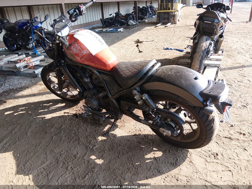 2025 Honda Cmx1100 D3 VIN: JH2SC87M3SK000922 Lot: 45635301