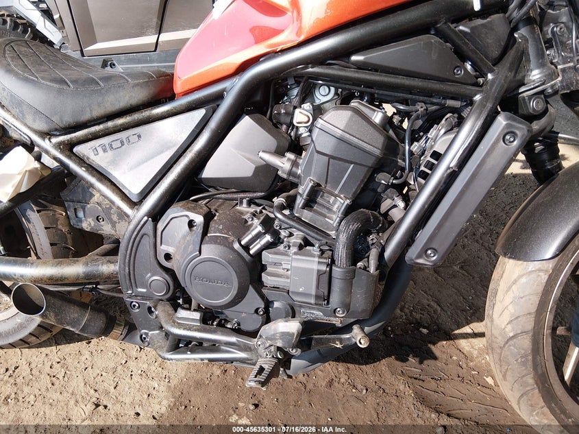 2025 Honda Cmx1100 D3 VIN: JH2SC87M3SK000922 Lot: 45635301