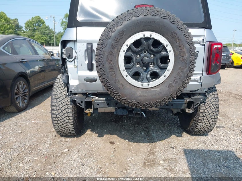 2023 Ford Bronco Black Diamond VIN: 1FMEE5DP9PLB88999 Lot: 45635309