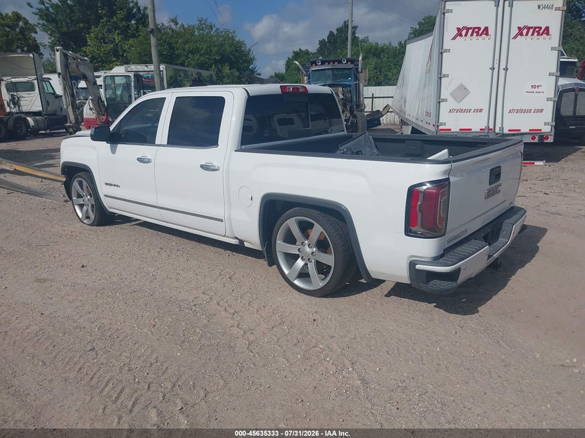 Vin: 3gtp1nec6hg221752, lot: 46133834, gmc sierra 1500 slt 20173