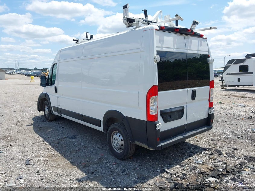 2022 RAM PROMASTER 2500 auction photo 3