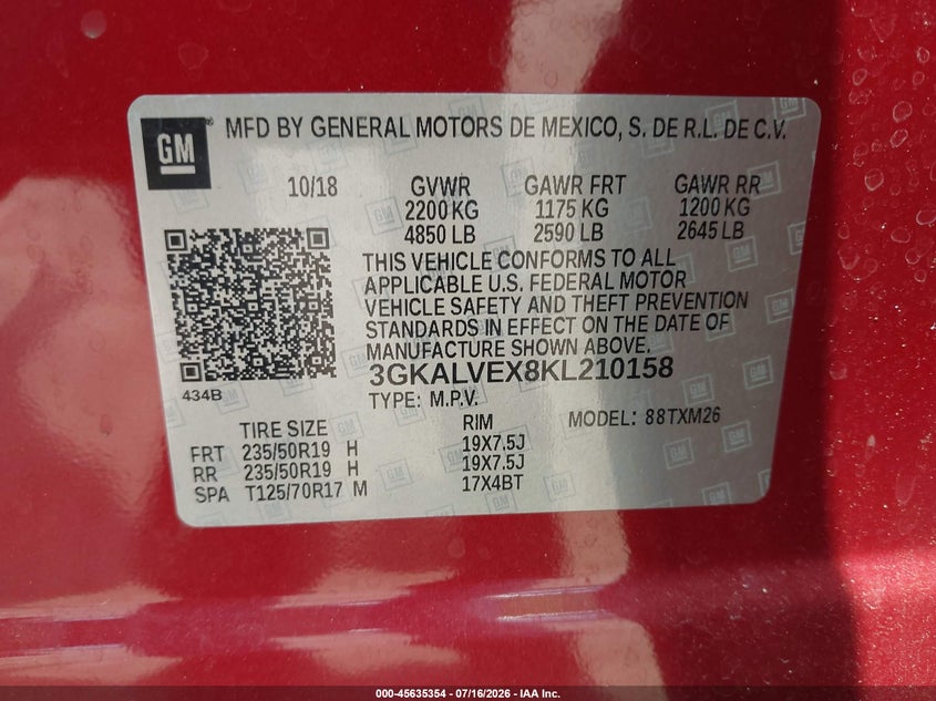 2019 GMC TERRAIN SLT · Фото 9