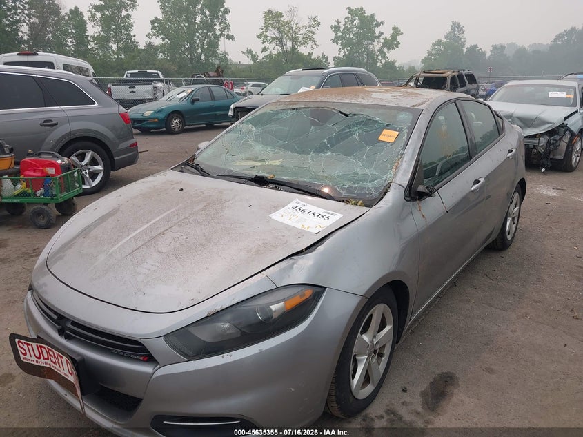 2015 Dodge Dart Sxt VIN: 1C3CDFBBXFD278137 Lot: 45635355