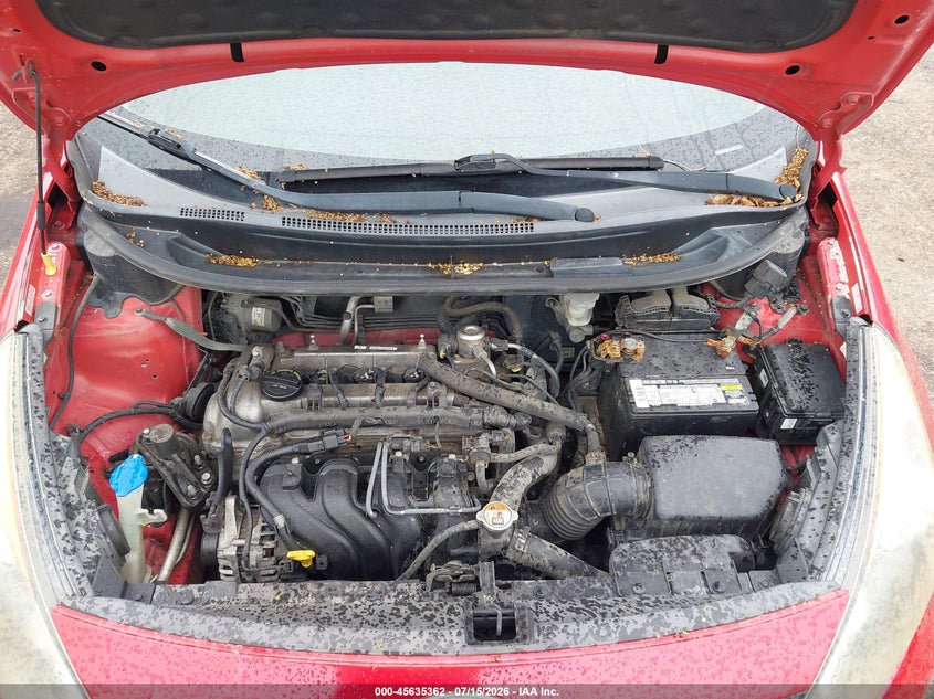 2013 Kia Rio Lx VIN: KNADM5A37D6177852 Lot: 45635362