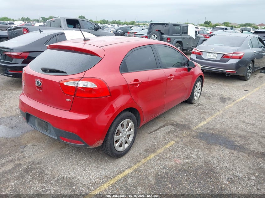 2013 KIA RIO auction photo 4