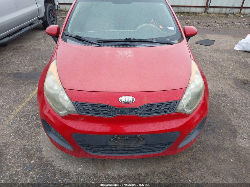 2013 KIA RIO auction photo 6