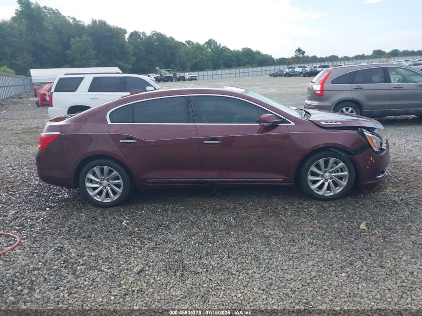 2016 Buick Lacrosse Leather VIN: 1G4GB5G30GF143880 Lot: 45635375