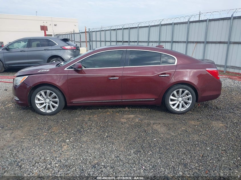 2016 Buick Lacrosse Leather VIN: 1G4GB5G30GF143880 Lot: 45635375