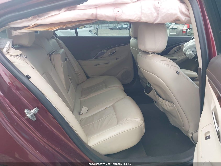2016 Buick Lacrosse Leather VIN: 1G4GB5G30GF143880 Lot: 45635375