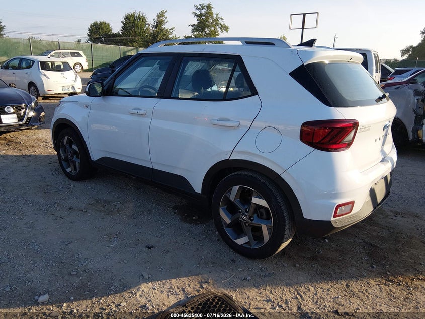 2021 Hyundai Venue Sel VIN: KMHRC8A30MU127282 Lot: 45635400