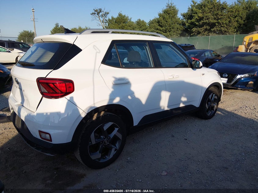 2021 Hyundai Venue Sel VIN: KMHRC8A30MU127282 Lot: 45635400