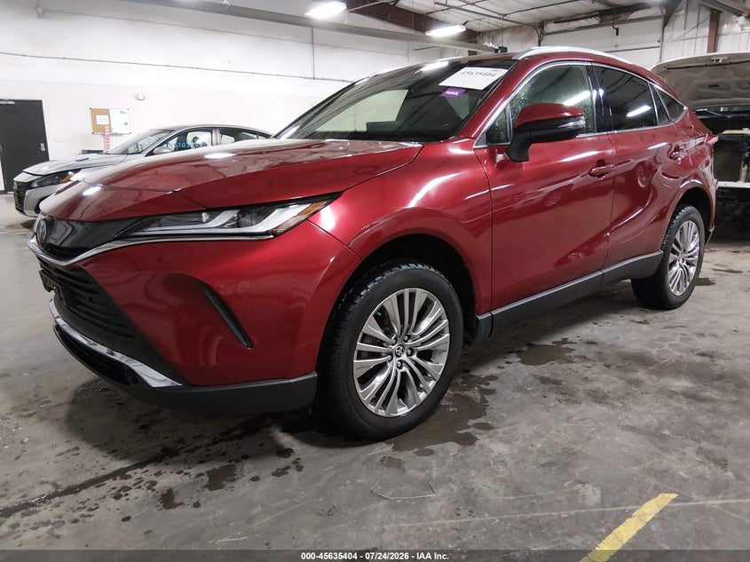 Vin: jteaaaah6nj092708, lot: 46133905, toyota venza xle 20222