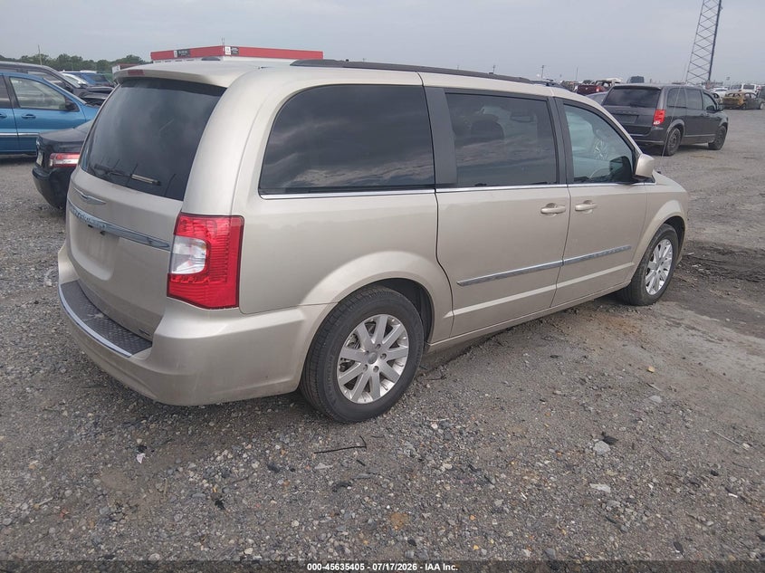 Vin: 2c4rc1bg6gr294082, lot: 46133906, chrysler town & country touring 20164