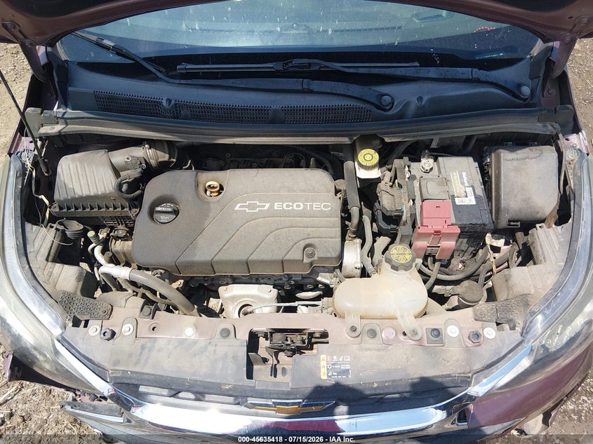 2020 Chevrolet Spark Fwd 2Lt Automatic VIN: KL8CF6SA2LC468103 Lot: 45635418