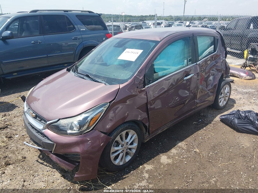 2020 Chevrolet Spark Fwd 2Lt Automatic VIN: KL8CF6SA2LC468103 Lot: 45635418