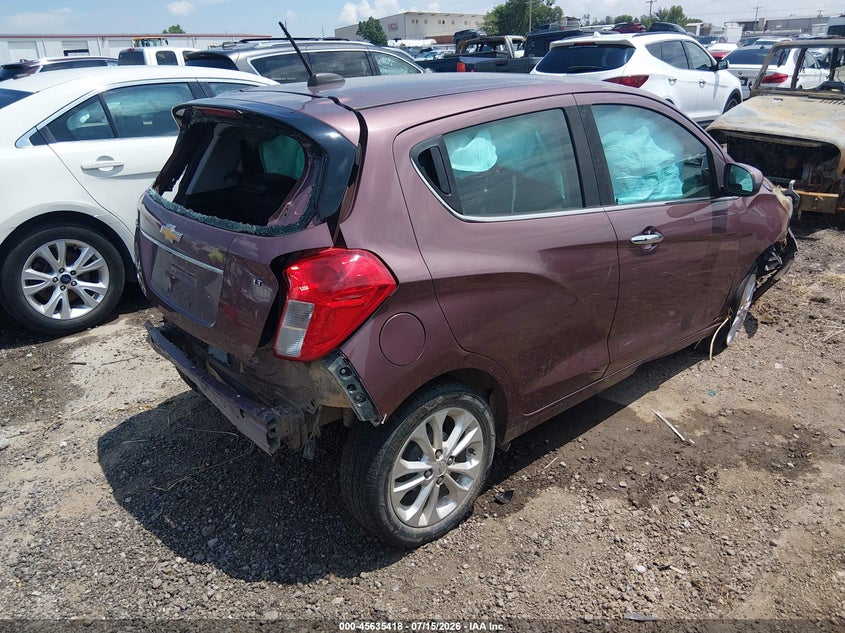 2020 Chevrolet Spark Fwd 2Lt Automatic VIN: KL8CF6SA2LC468103 Lot: 45635418
