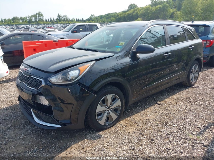 Vin: kndcb3lc9k5255525, lot: 46133920, kia niro lx 20192