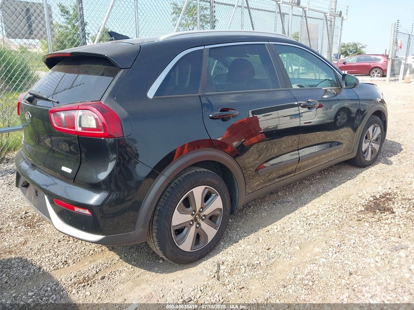 Vin: kndcb3lc9k5255525, lot: 46133920, kia niro lx 20194