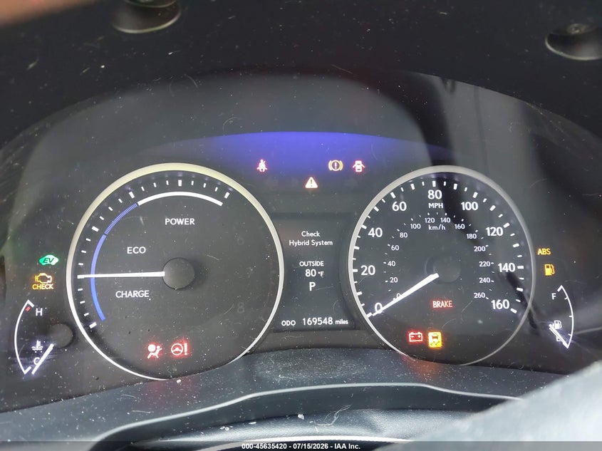 2014 LEXUS ES SEDAN 2.5L I-4 DOHC, VVT, 156HP