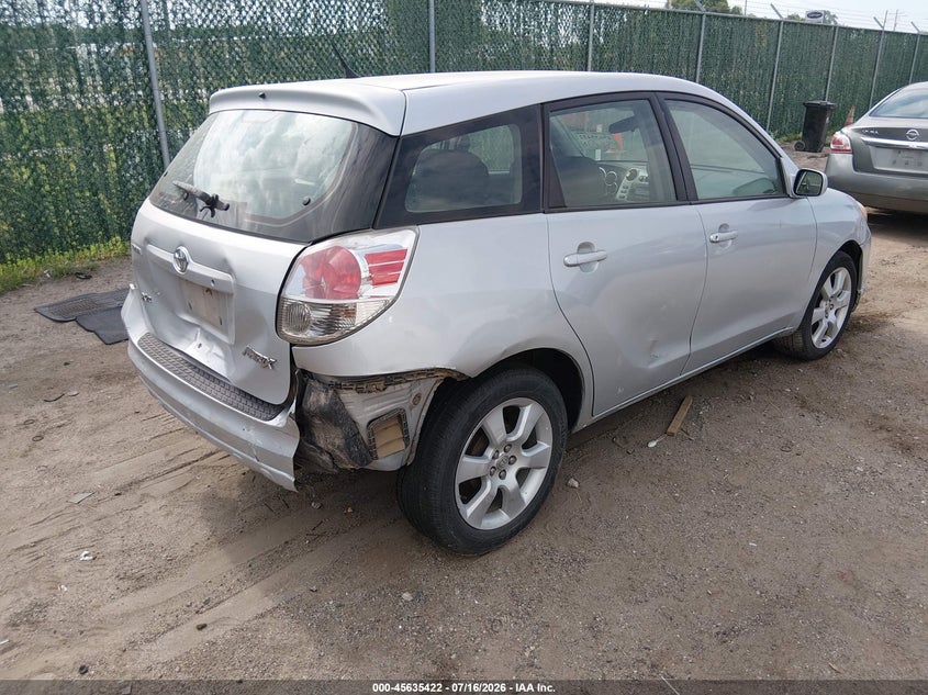 2008 Toyota Matrix Xr VIN: 2T1KR32E68C715195 Lot: 45635422