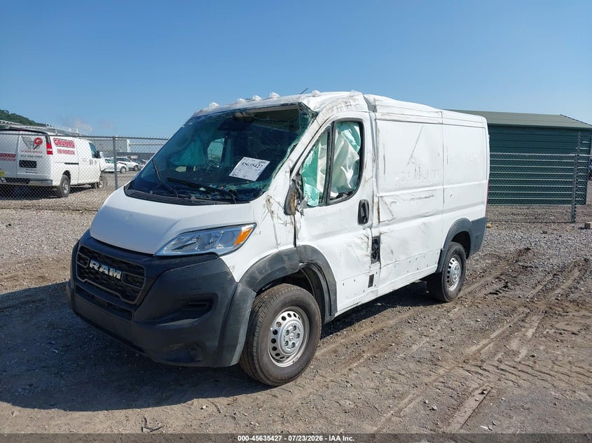 Vin: 3c6lrvng5te162604, lot: 46133927, ram promaster 1500 tradesman low roof 118 wb w/pass seat 20262