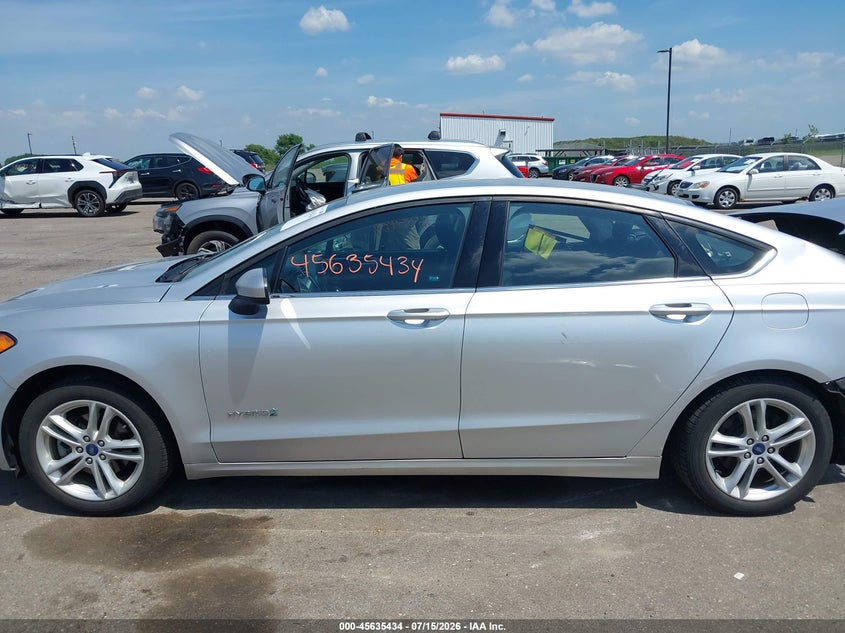 FORD FUSION HYBRID 2018 VIN 3FA6P0LU8JR115148