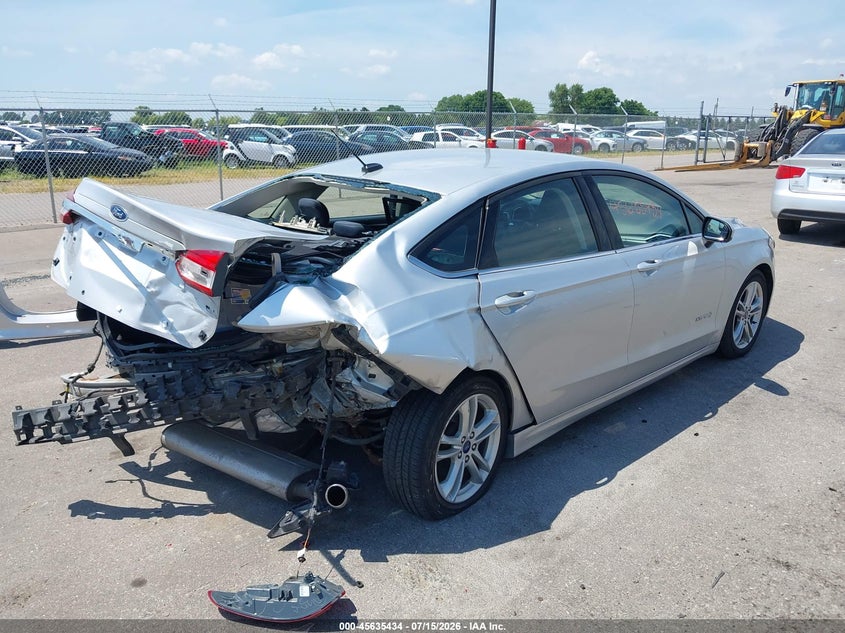 FORD FUSION HYBRID 2018 VIN 3FA6P0LU8JR115148