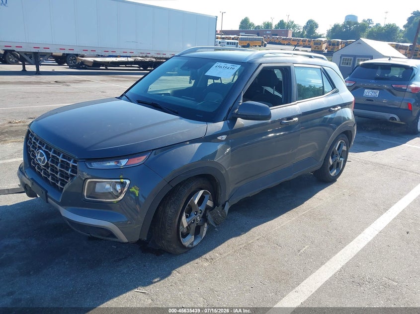 Vin: kmhrc8a30ru281188, lot: 46133940, hyundai venue sel 20242
