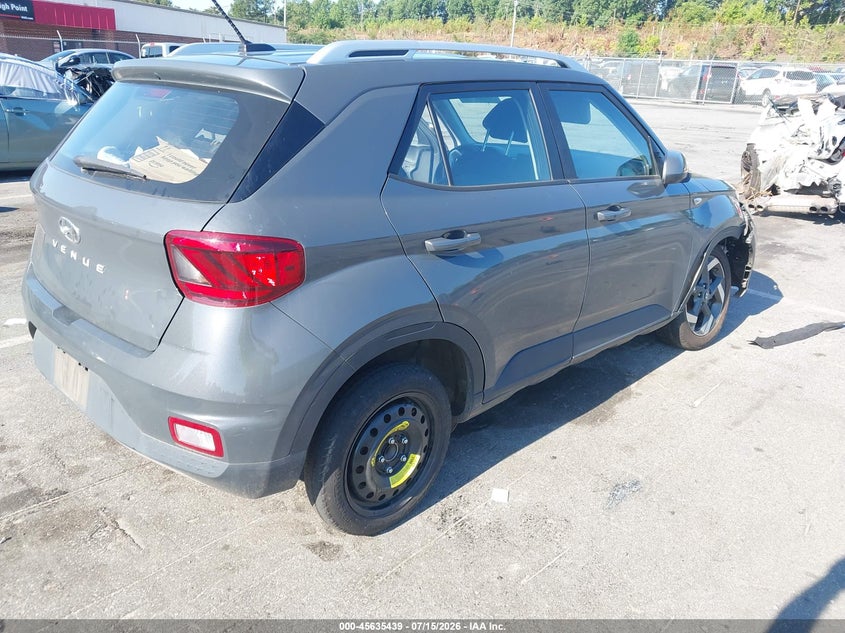 Vin: kmhrc8a30ru281188, lot: 46133940, hyundai venue sel 20244
