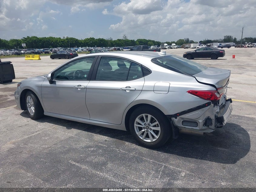 2025 TOYOTA CAMRY auction photo 3