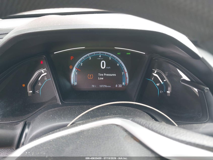 2020 HONDA CIVIC auction photo 7