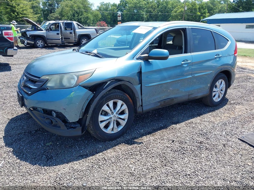 2013 Honda CR-V, Лівий бік, IAAI, VIN 2HKRM4H73DH689254 — фото 2