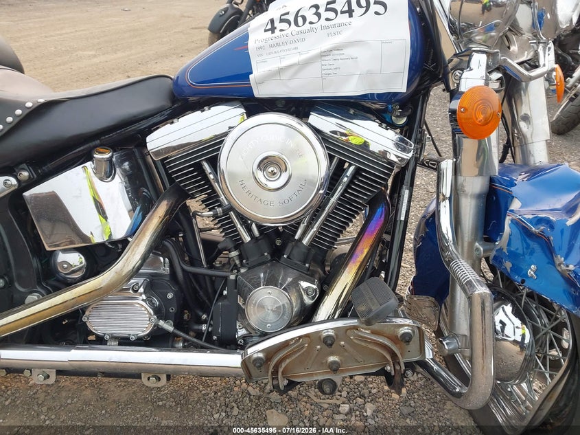 1992 Harley-Davidson Flstc VIN: 1HD1BJL47NY033488 Lot: 45635495