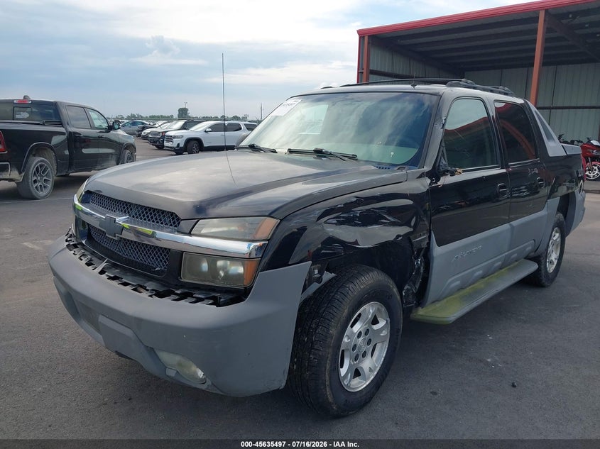 2002 Chevrolet Avalanche 1500 VIN: 3GNEK13T12G147915 Lot: 45635497