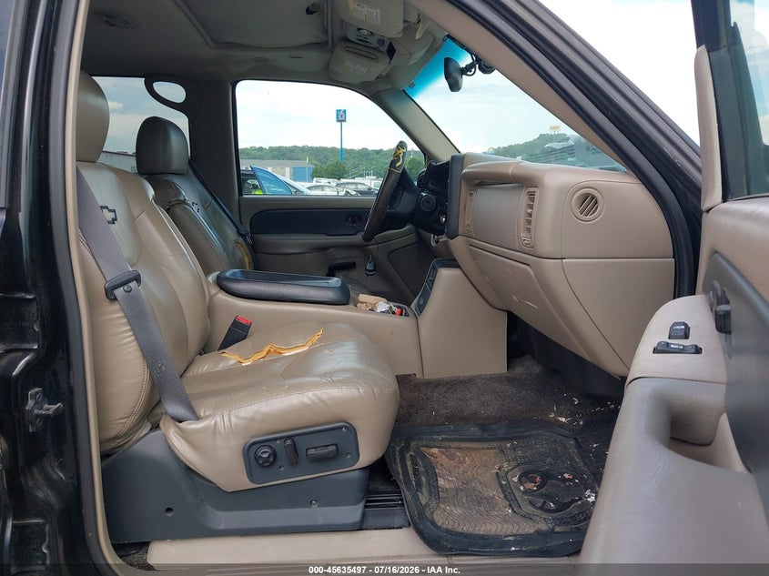 2002 Chevrolet Avalanche 1500 VIN: 3GNEK13T12G147915 Lot: 45635497