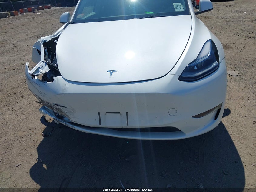 2024 Tesla Model Y Long Range Dual Motor All-Wheel Drive VIN: 7SAYGAEE1RF204462 Lot: 45635501