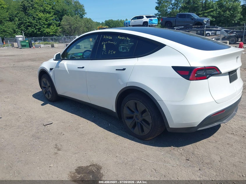 2024 Tesla Model Y Long Range Dual Motor All-Wheel Drive VIN: 7SAYGAEE1RF204462 Lot: 45635501