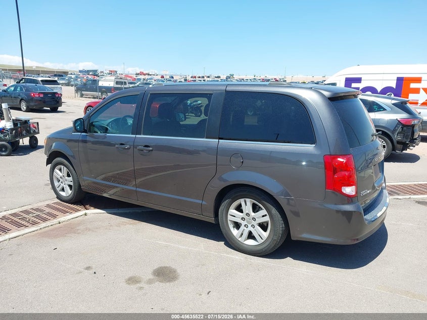 Vin: 2c4rdgcg9jr248848, lot: 46134023, dodge grand caravan sxt 20183