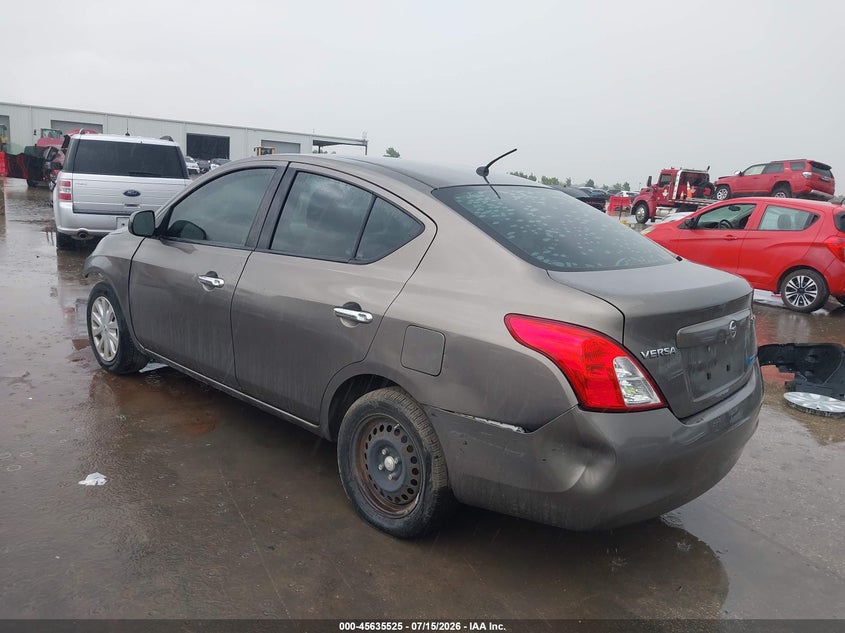 Vin: 3n1cn7ap7cl817799, lot: 46134026, nissan versa 1.6 sv 20123