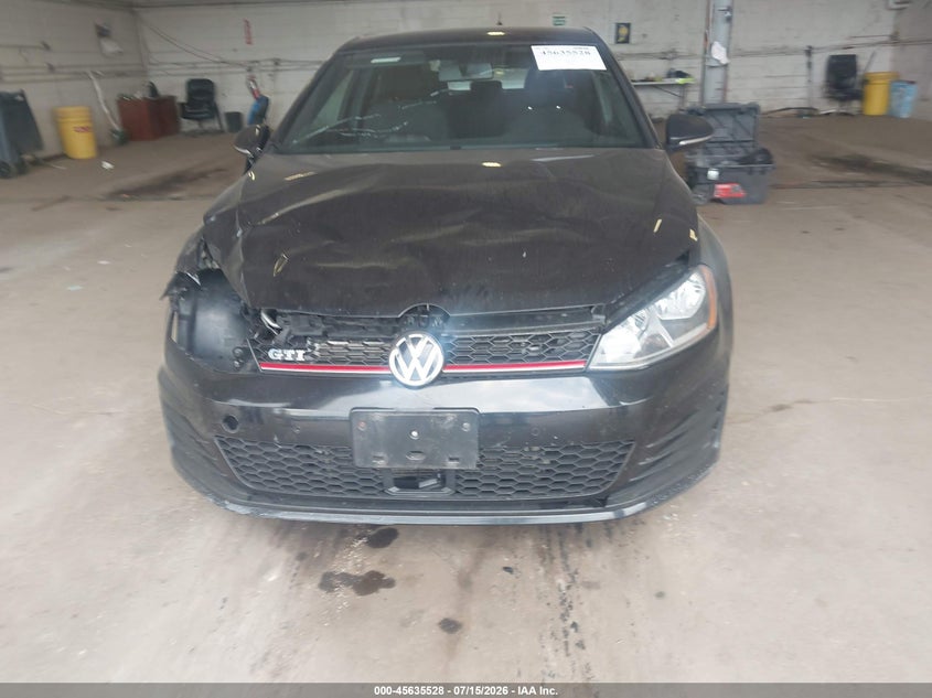 2015 Volkswagen Golf Gti 2.0T S 2-Door VIN: 3VWTT7AU0FM071832 Lot: 45635528