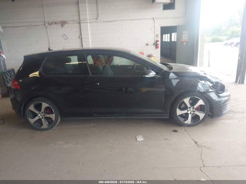2015 Volkswagen Golf Gti 2.0T S 2-Door VIN: 3VWTT7AU0FM071832 Lot: 45635528